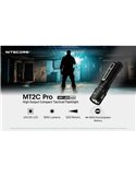 Linterna LED de mano compacta MT2C PRO 1800Lm y 520m alcance, batería recargable NL18650 3,600mAh IP68