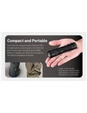 Linterna LED de mano compacta MT2C PRO 1800Lm y 520m alcance, batería recargable NL18650 3,600mAh IP68