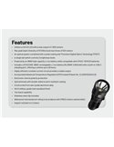 Linterna LED de mano compacta MT2C PRO 1800Lm y 520m alcance, batería recargable NL18650 3,600mAh IP68