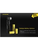 Lampe de poche multifonction MT21C, tête réglable à 90º, 1000 lumens et portée de 184 mètres IPX8 submersible