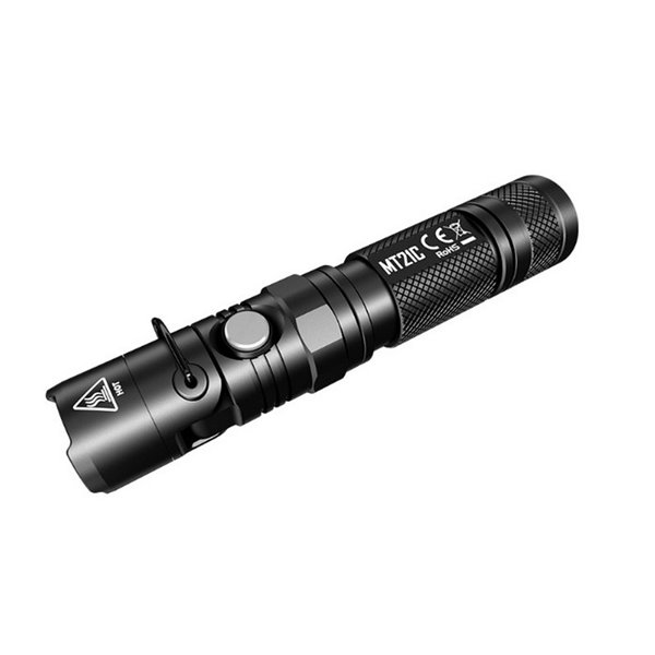 Lampe de poche multifonction MT21C, tête réglable à 90º, 1000 lumens et portée de 184 mètres IPX8 submersible