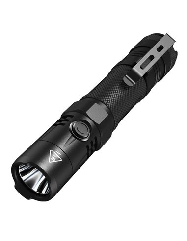 Linterna compacta de mano LED MH10 V2 1200 lúmenes y 220m alcance, estroboscópica USB-C recargable IP68