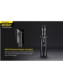 Linterna compacta de mano LED MH10 V2 1200 lúmenes y 220m alcance, estroboscópica USB-C recargable IP68