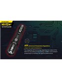 Linterna compacta de mano LED MH10 V2 1200 lúmenes y 220m alcance, estroboscópica USB-C recargable IP68