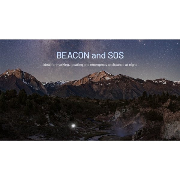 Linterna MH15de mano 2000lm y 250m alcance, 5000 mAh incorporada Power Bank 18W Output