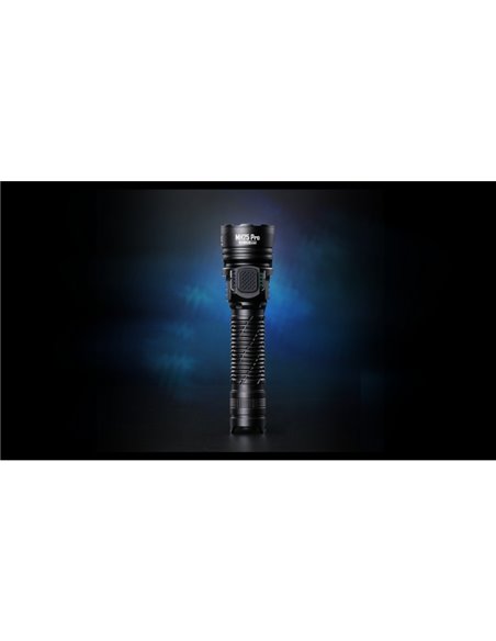 Lanterna LED portátil MH25PRO de 3300 lúmens com alcance de 705 m, bateria recarregável USB-C NL2153HP de 5300 mAh, IP68