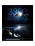 Linterna LED de mano MH25PRO 3300 lúmenes y alcance 705m, batería recargable USB-C NL2153HP 5,300mAh IP68