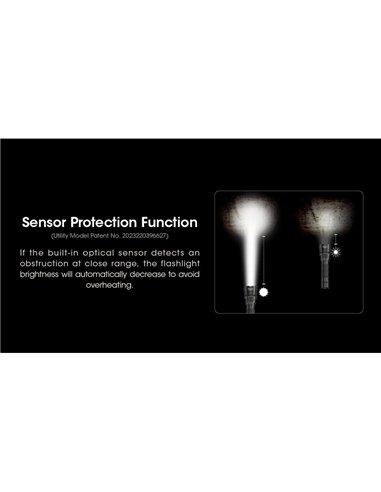 Linterna LED de mano MH25PRO 3300 lúmenes y alcance 705m, batería recargable USB-C NL2153HP 5,300mAh IP68