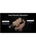 Linterna LED de mano MH25PRO 3300 lúmenes y alcance 705m, batería recargable USB-C NL2153HP 5,300mAh IP68