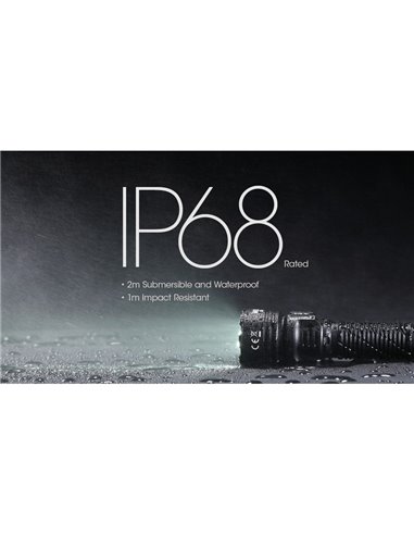 Linterna LED de mano MH25PRO 3300 lúmenes y alcance 705m, batería recargable USB-C NL2153HP 5,300mAh IP68