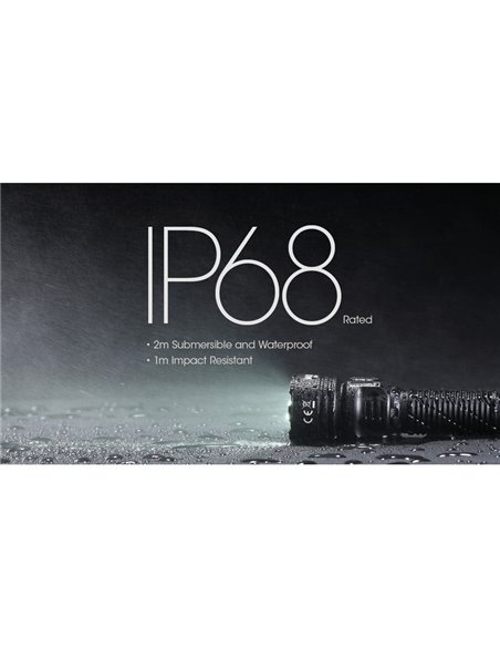 Linterna LED de mano MH25PRO 3300 lúmenes y alcance 705m, batería recargable USB-C NL2153HP 5,300mAh IP68