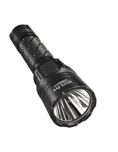 Linterna LED de mano MH25PRO 3300 lúmenes y alcance 705m, batería recargable USB-C NL2153HP 5,300mAh IP68