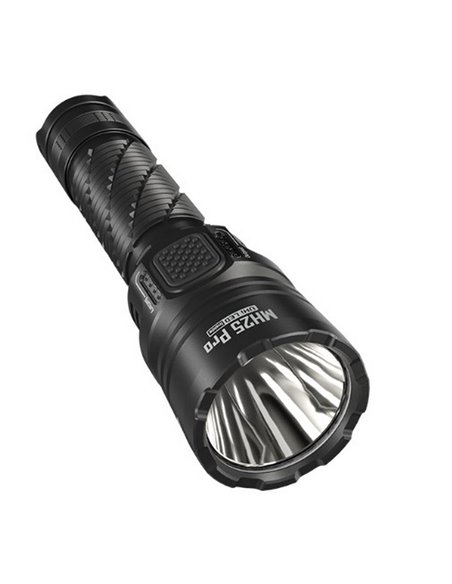 Linterna LED de mano MH25PRO 3300 lúmenes y alcance 705m, batería recargable USB-C NL2153HP 5,300mAh IP68