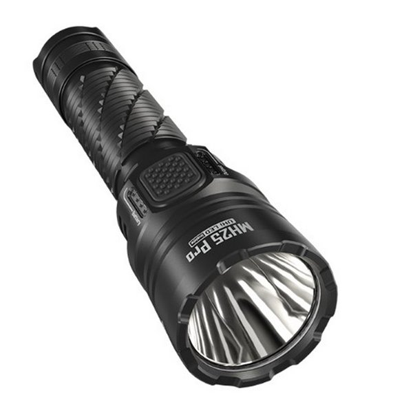 Linterna LED de mano MH25PRO 3300 lúmenes y alcance 705m, batería recargable USB-C NL2153HP 5,300mAh IP68
