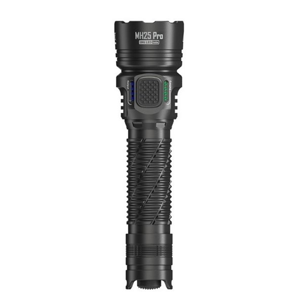 Linterna LED de mano MH25PRO 3300 lúmenes y alcance 705m, batería recargable USB-C NL2153HP 5,300mAh IP68