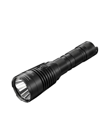 Lanterna portátil MH25 V2 de 1300 lm, efeito estroboscópico, alcance de 475 m, bateria recarregável USB-C de 5.000 mAh, IP68