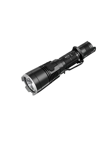 Linterna táctica de mano MH27UV modo luz ultravioleta, 1000Lm y alcance 462 metros IPX8 sumergible 2 metros