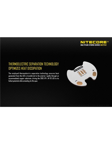 Lanterna tática portátil MH27UV, modo de luz ultravioleta, 1000 lm, alcance de 462 metros, submersível IPX8, 2 metros