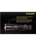 Linterna táctica de mano MH27UV modo luz ultravioleta, 1000Lm y alcance 462 metros IPX8 sumergible 2 metros