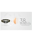 Linterna frontal ligera HA11 para Senderismo/Trekking, 240 lúmenes y alcance 90 metros IP66