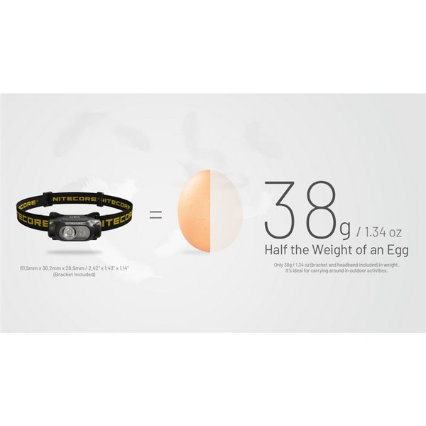 Lampe frontale légère HA11 pour la randonnée/le trekking, 240 lumens, portée de 90 mètres, IP66