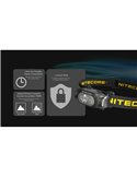 Linterna frontal ligera HA11 para Senderismo/Trekking, 240 lúmenes y alcance 90 metros IP66