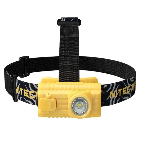 Linterna frontal HA23-Ex uso industrial 100 lúmenes y 37 metros de alcance, cabezal orientable IP67