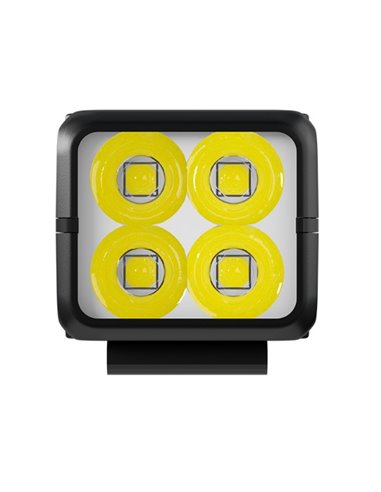 Linterna táctica de mano T4K, muy potente 4000 lúmenes y alcance 209m, pantalla OLED, recargable USB-C