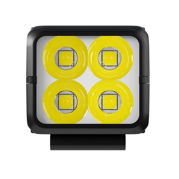 Lanterna tática portátil T4K, muito potente, 4000 lúmens e alcance de 209 m, tela OLED, recarregável via USB-C