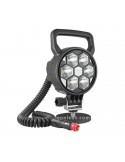 Faro Redondo Led con iman, interruptor y conector de mecheto totalmente homologado de Wesem | LeonLeds Iluminación