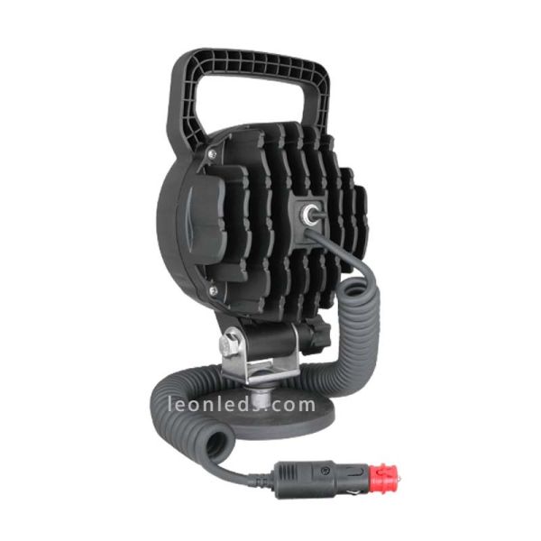 Phare Led rond avec aimant, interrupteur et connecteur entièrement approuvé par Wesem | Éclairage LeonLeds