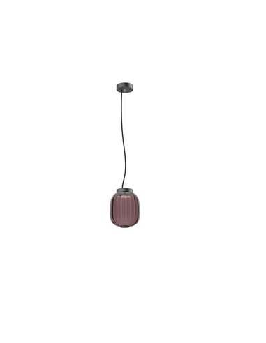 Lámpara de techo LED de cristal original, KRISTA Ø183mm, con regulación en corte de fase C, 4W 363Lm, luz muy cálida 2700K