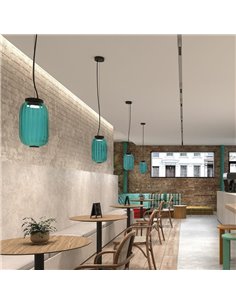 Lámpara de techo LED alargada de cristal original KRISTA, Ø163mm con regulación en corte de fase C, 4W 363Lm, luz muy cálida 270 2