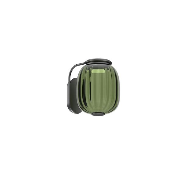 Aplique de pared LED KRISTA, estilo original Ø183mm, 4W 363Lm luz muy cálida 2700K, varios colores 