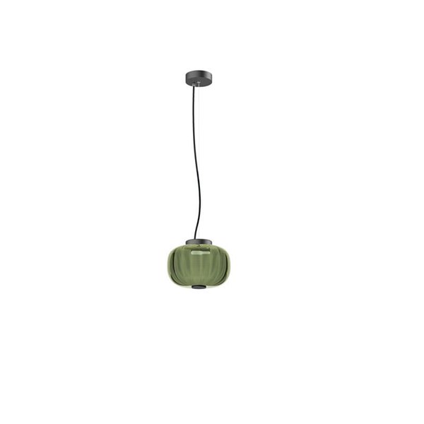 Lámpara de techo LED KRISTA Ø240mm de cristal original, con regulación en corte de fase C, 4W 363Lm, luz muy cálida 2700K