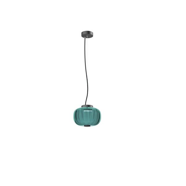 Luminária de teto LED KRISTA, Ø240mm, em vidro original, com regulação por corte de fase, 4W, 363Lm, luz muito quente 2700K