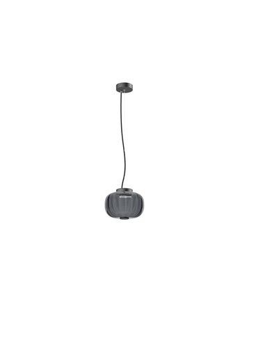 Luminária de teto LED KRISTA, Ø240mm, em vidro original, com regulação por corte de fase, 4W, 363Lm, luz muito quente 2700K