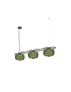 Plafonnier LED cristal KRISTA Ø240mm, avec 3 abat-jours 3x4W, très chaud 2700K, 363Lm