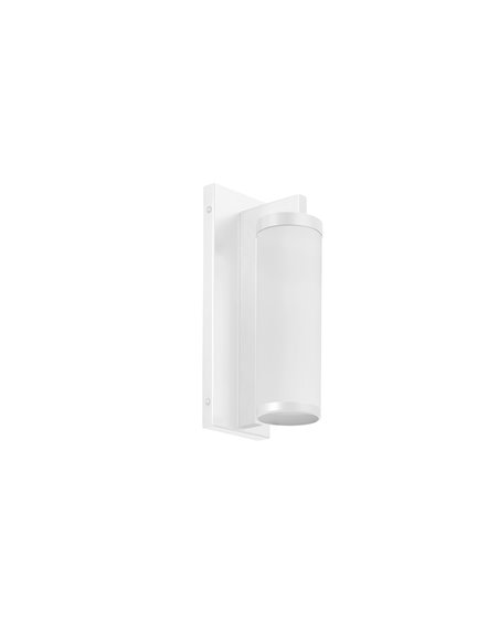 Aplique de pared LANTERN S, diseño moderno con acabado opal E27, varios colores