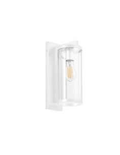 Applique murale moderne LANTERN L, avec finition transparente et design élégant, E27 différentes couleurs