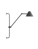 Aplique de pared LED COB tipo flexo con brazo articulado ARM S, 60cm, 5W 3000k, eficiente y moderno