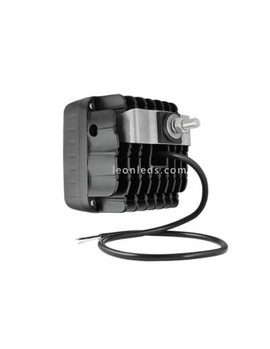 Faro Cuadrado LED de Trabajo con soporte Trasero 12-24V al mejor precio | LeonLeds Iluminación