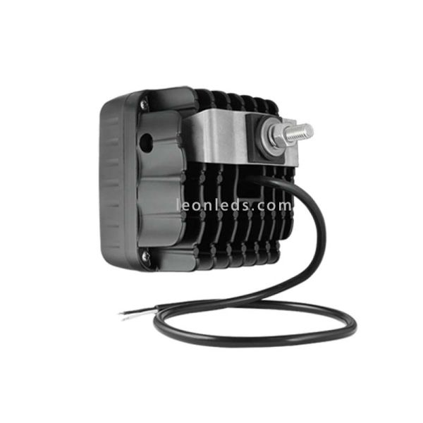 Faro Cuadrado LED de Trabajo con soporte Trasero 12-24V al mejor precio | LeonLeds Iluminación