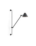 Aplique de pared LED COB tipo flexo con brazo articulado ARM M, 76cm, 5W 3000k, eficiente y moderno