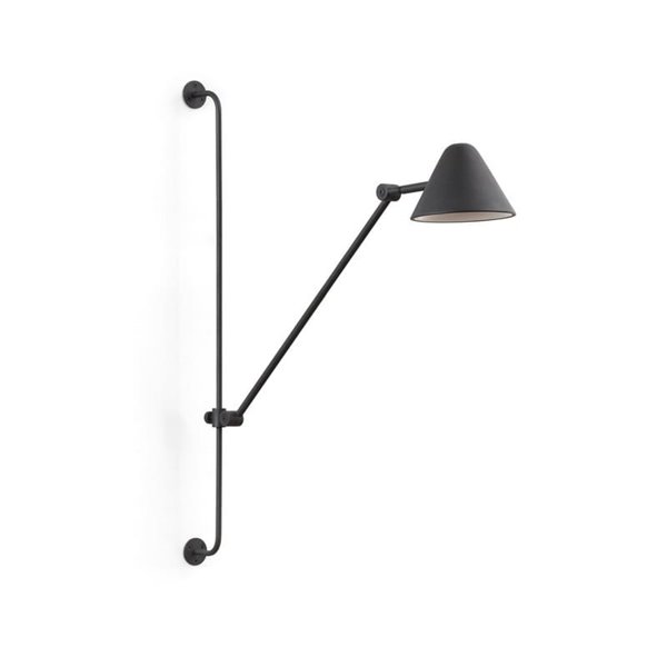 Aplique de pared LED COB tipo flexo con brazo articulado ARM M, 76cm, 5W 3000k, eficiente y moderno