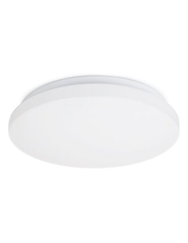 Luminária de teto LED CARME, Ø 280mm 16,5W CTT 3000K/4000K/6000K - 1870lm/2270lm/2110lm, fumê ou branco