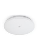 Plafón de techo LED con sensor de luz diurna y de movimiento CARME, Ø380mm 127,5W CTT 3000K/4000K/6000K - 2730lm/3330lm, matizad