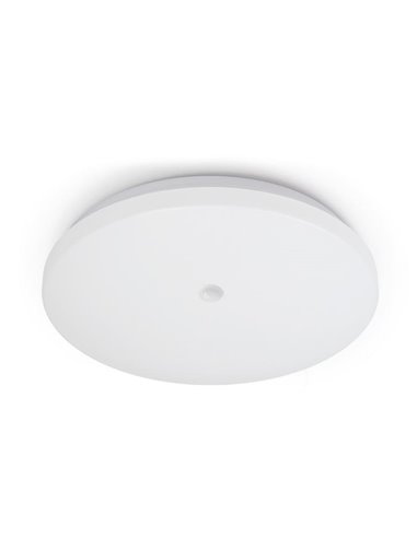 Plafón de techo LED con sensor de luz diurna y de movimiento CARME, Ø380mm 127,5W CTT 3000K/4000K/6000K - 2730lm/3330lm, matizad