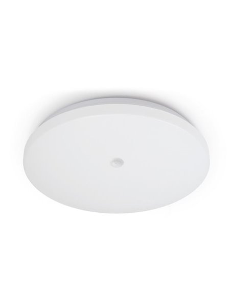Plafón de techo LED con sensor de luz diurna y de movimiento CARME, Ø380mm 127,5W CTT 3000K/4000K/6000K - 2730lm/3330lm, matizad