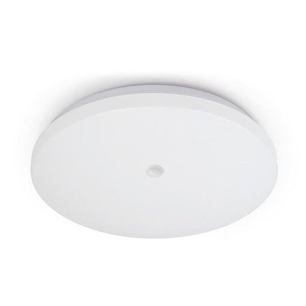 Plafón de techo LED con sensor de luz diurna y de movimiento CARME, Ø380mm 127,5W CTT 3000K/4000K/6000K - 2730lm/3330lm, matizad